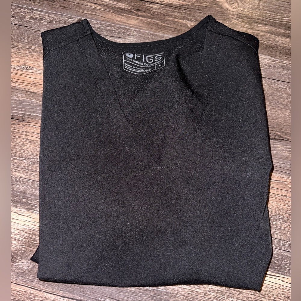 Figs Size L black Scrub